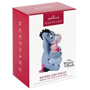New! Disney Eeyore & Piglet Hallmark Keepsake Ornament 2022 Winnie the Pooh